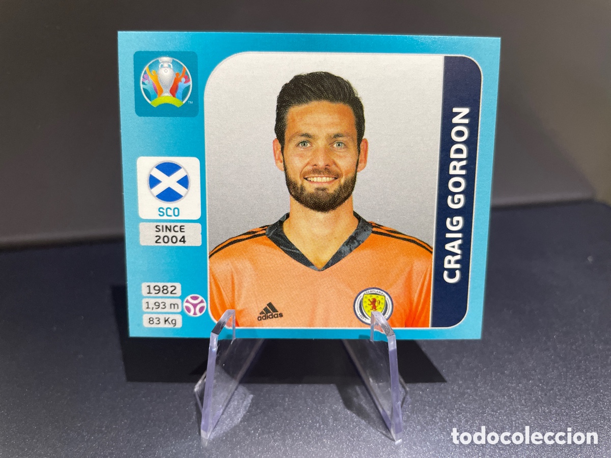 Cartes &agrave; collectionner de Football: Craig Gordon 420 Panini UEFA Euro 2020 Escocia