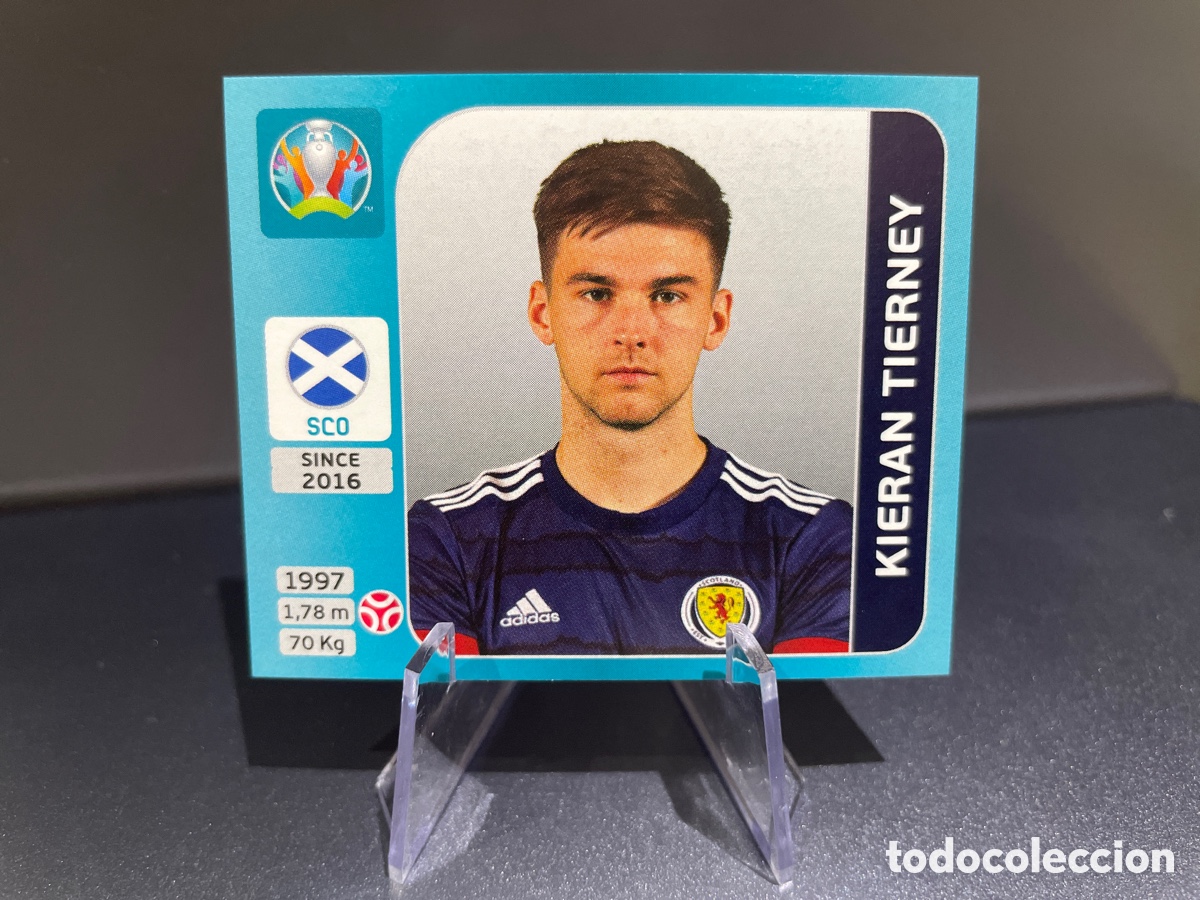 Fu&szlig;ball-Sticker: Tierney 427 Panini UEFA Euro 2020 Escocia