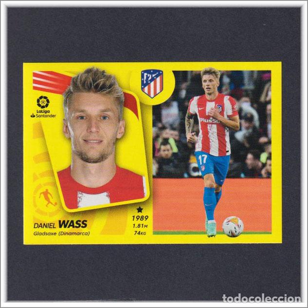 Football Stickers: LIGA ESTE 2021 2022 21 22 PANINI WASS N&ordm; 6 FICHAJE MERCADO INVIERNO ATL&Eacute;TICO MADRID COLECCI&Oacute;N ALBUM