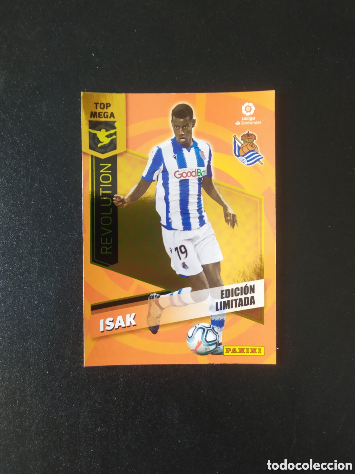 Fu&szlig;ball-Sticker: Megacracks 2020 2021 20 21 panini Isak edici&oacute;n limitada Real Sociedad