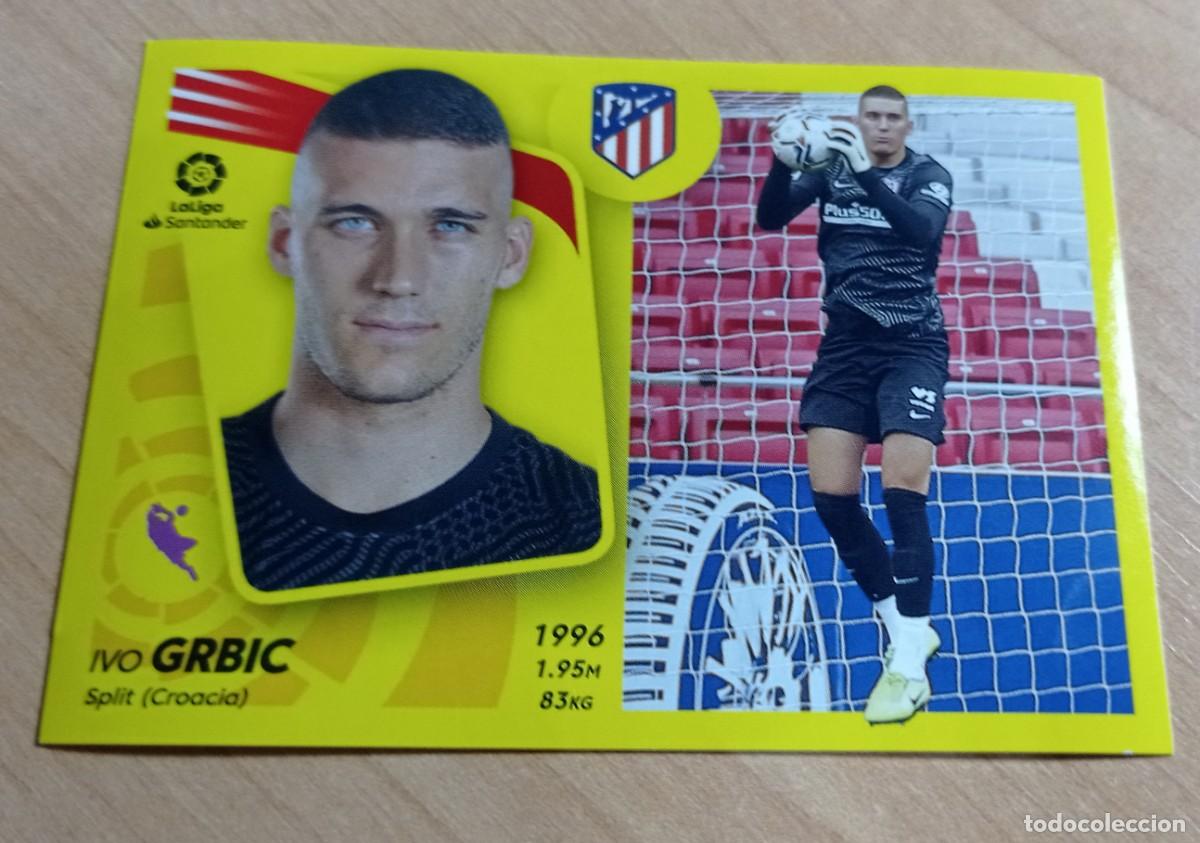 Cromos de F&uacute;tbol: 6 GRBIC DEL ATL&Eacute;TICO DE MADRID 2021 2022 ESTE 21 22 PANINI NUEVO SIN PEGAR