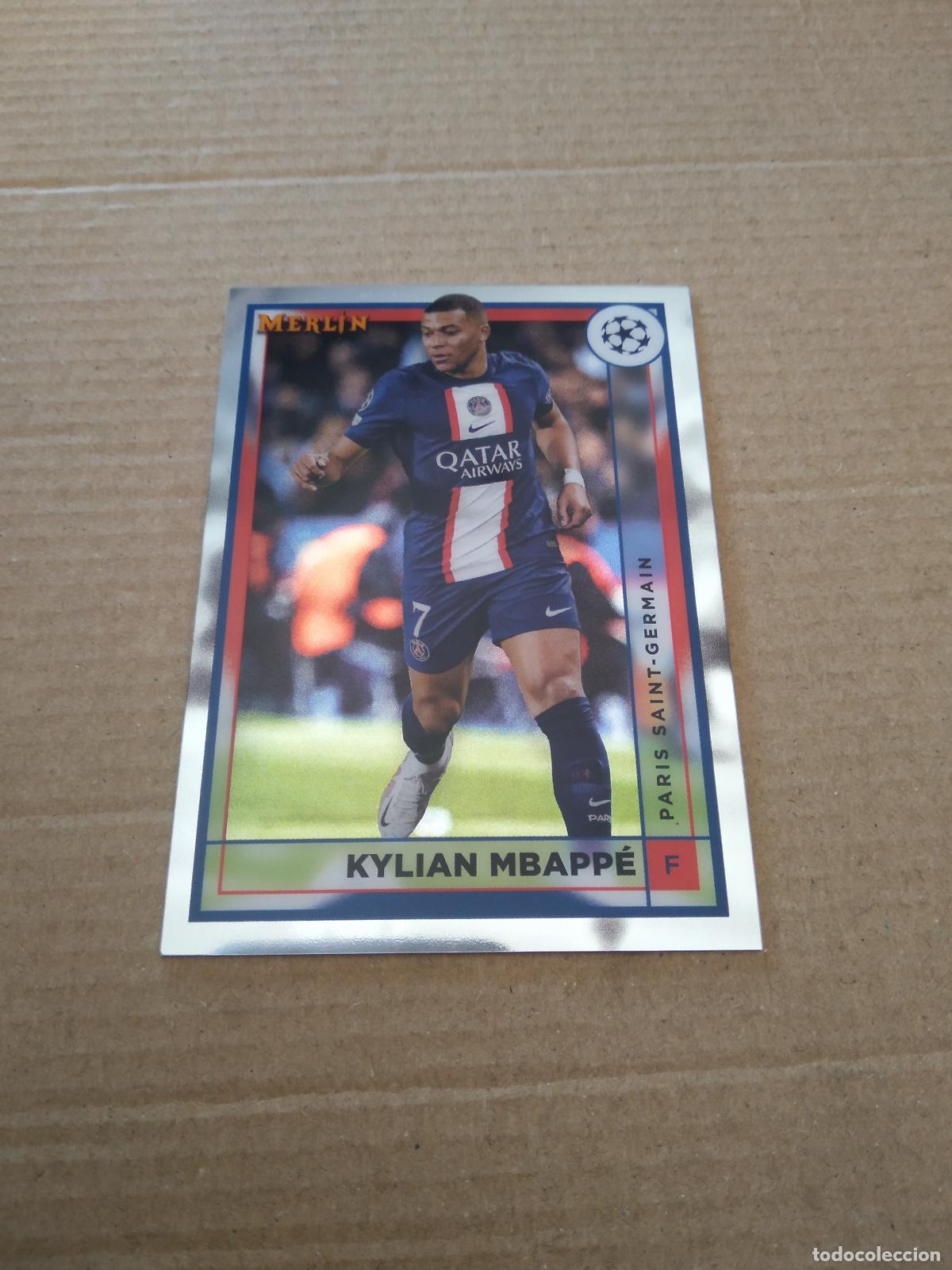 Cromos de F&uacute;tbol: 105 MBAPPE PARIS SAINT GERMAIN CROMO FUTBOL MERLIN TOPPS CHROME 22-23 CLUB COMPETITIONS 2022-2023