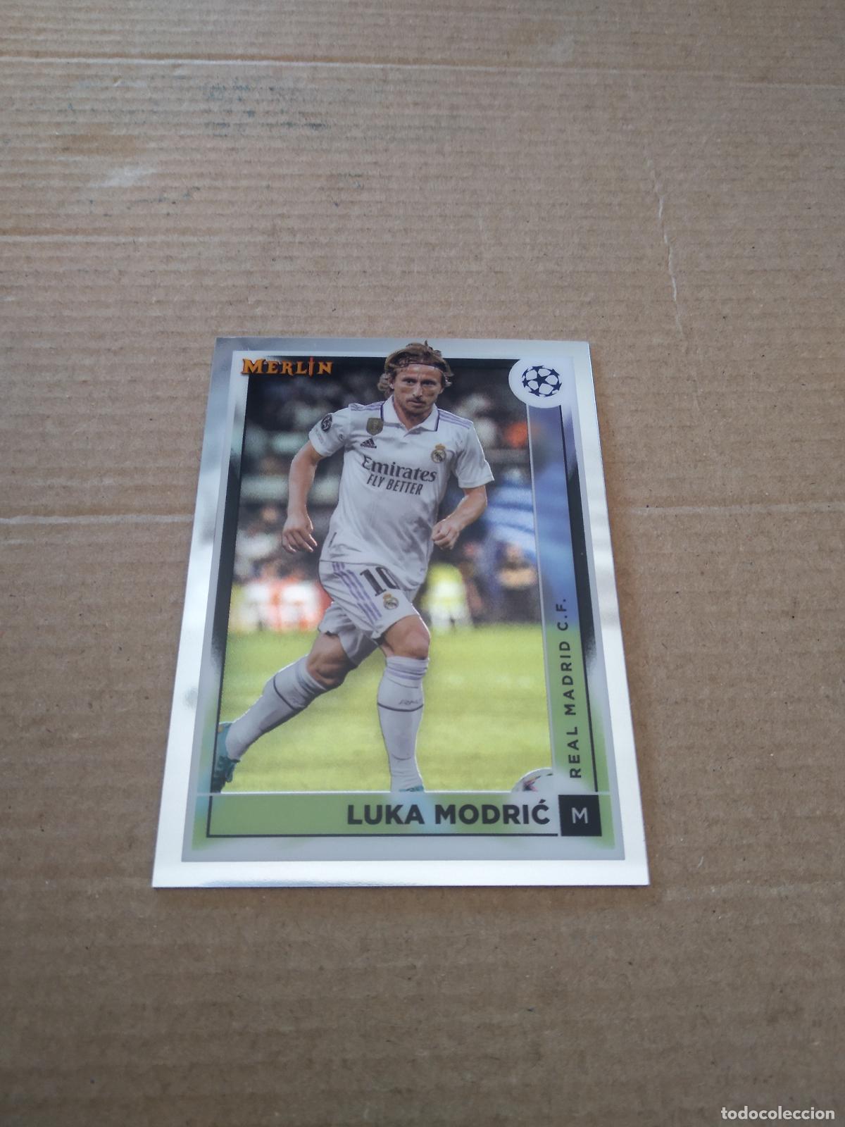 Cromos de f&uacute;tbol: 119 MODRIC REAL MADRID CROMO FUTBOL MERLIN TOPPS CHROME 22-23 CLUB COMPETITIONS 2022-2023