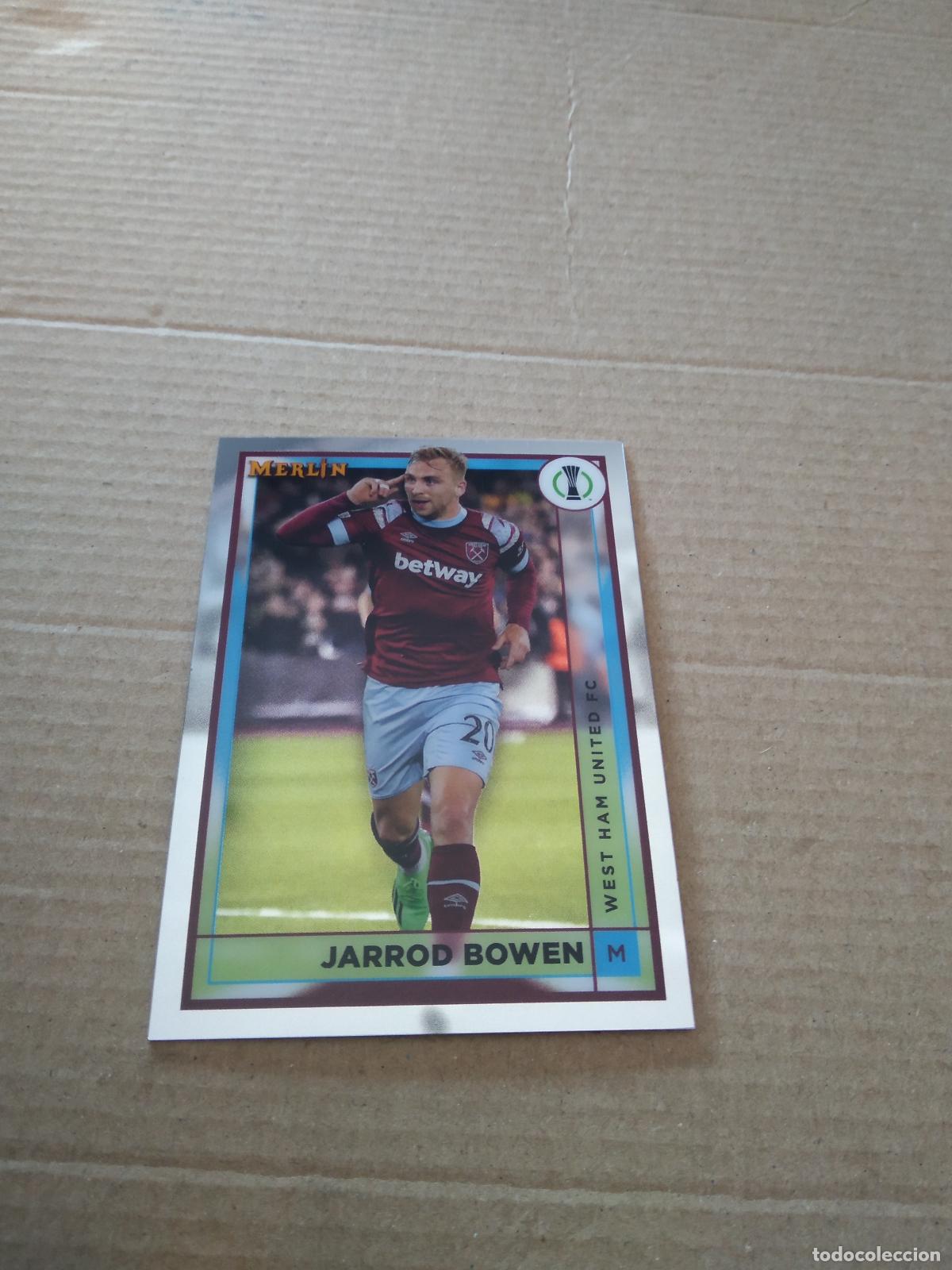 Figurine di Calcio: 134 JARROD VOWEN WEST HAM CROMO FUTBOL MERLIN TOPPS CHROME 22-23 CLUB COMPETITIONS 2022-2023