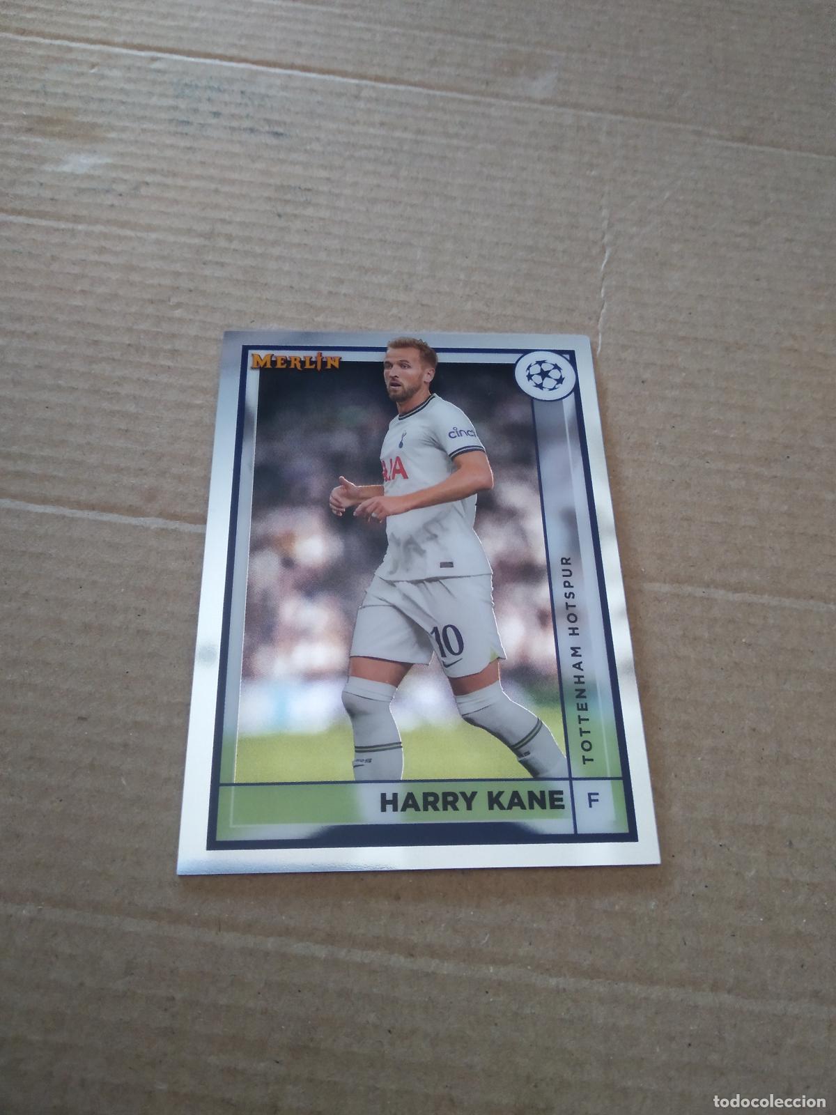 Figurine di Calcio: 137 HARRY KANE TOTTENHAM CROMO FUTBOL MERLIN TOPPS CHROME 22-23 CLUB COMPETITIONS 2022-2023