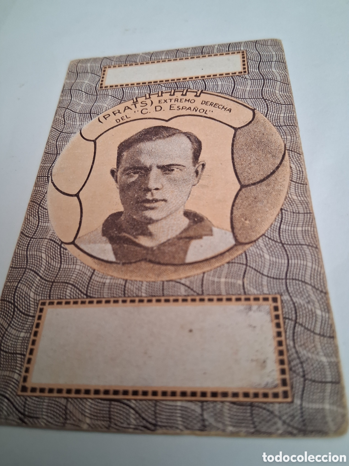 Cromos de f&uacute;tbol: RCD ESPANYOL. PITUS PRAT. - Foto 2