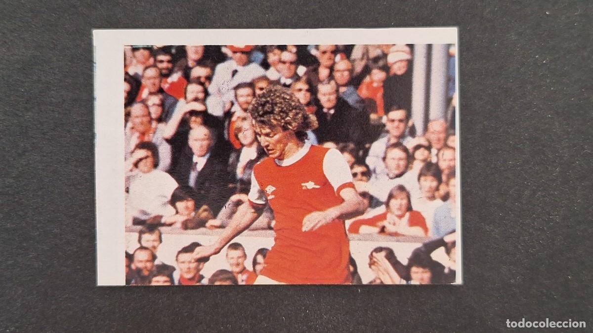 Football Stickers: L1 GRAHAM RIK FUTBOLISTAS EN ACCION N&ordm; 27 LIGA ESTE 1980/81 80 81 NUNCA PEGADO SIN PEGAR