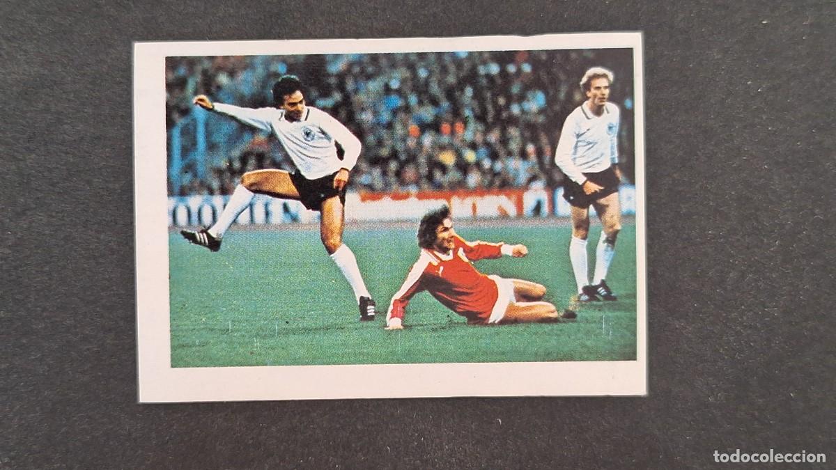 Football Stickers: L1 HANSI MULLER FUTBOLISTAS EN ACCION N&ordm; 33 LIGA ESTE 1980/81 80 81 NUNCA PEGADO SIN PEGAR