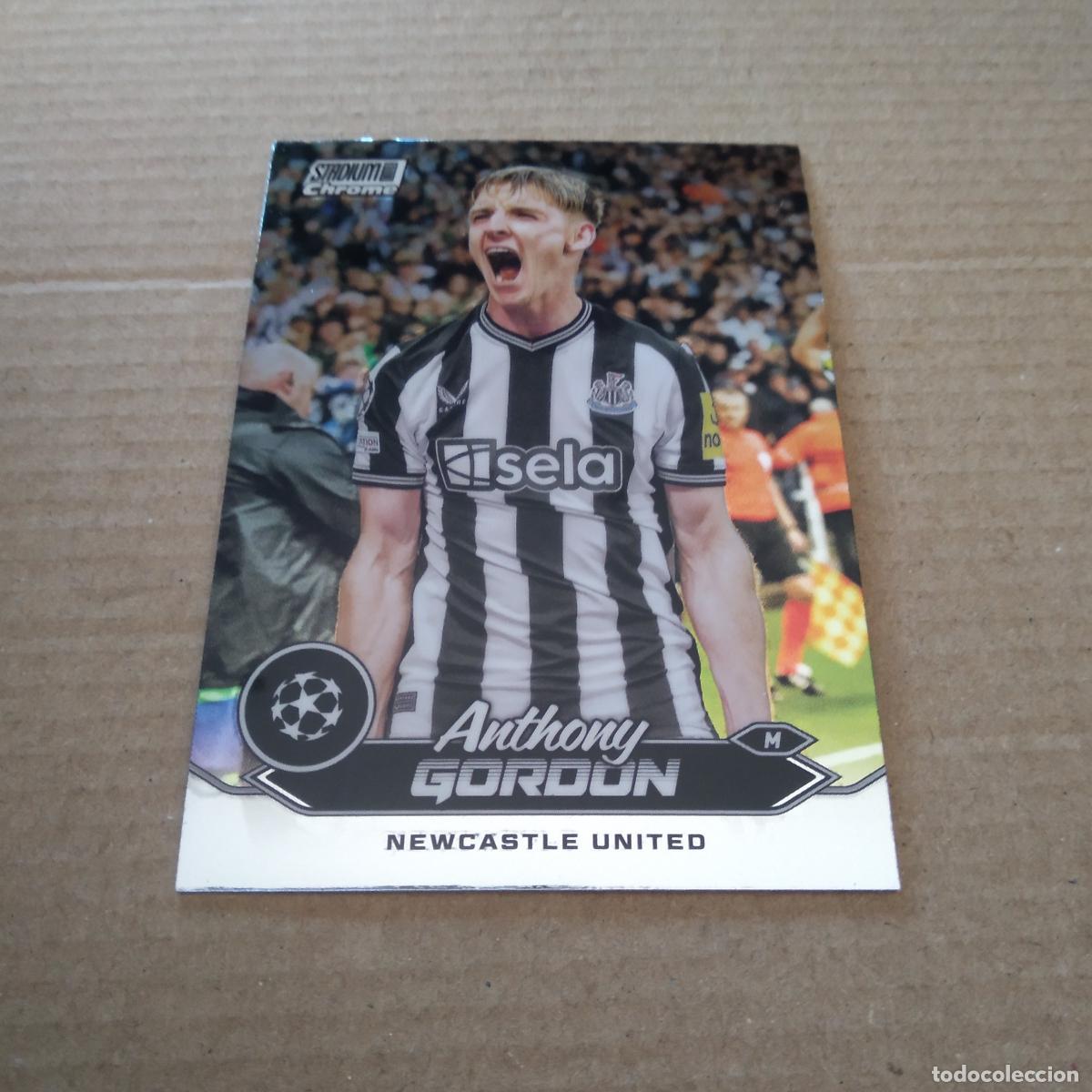 Cromos de f&uacute;tbol: 93 GORDON NEWCASTLE CROMO FUTBOL Topps Stadium Club Chrome UEFA Club Competitions 2023-2024
