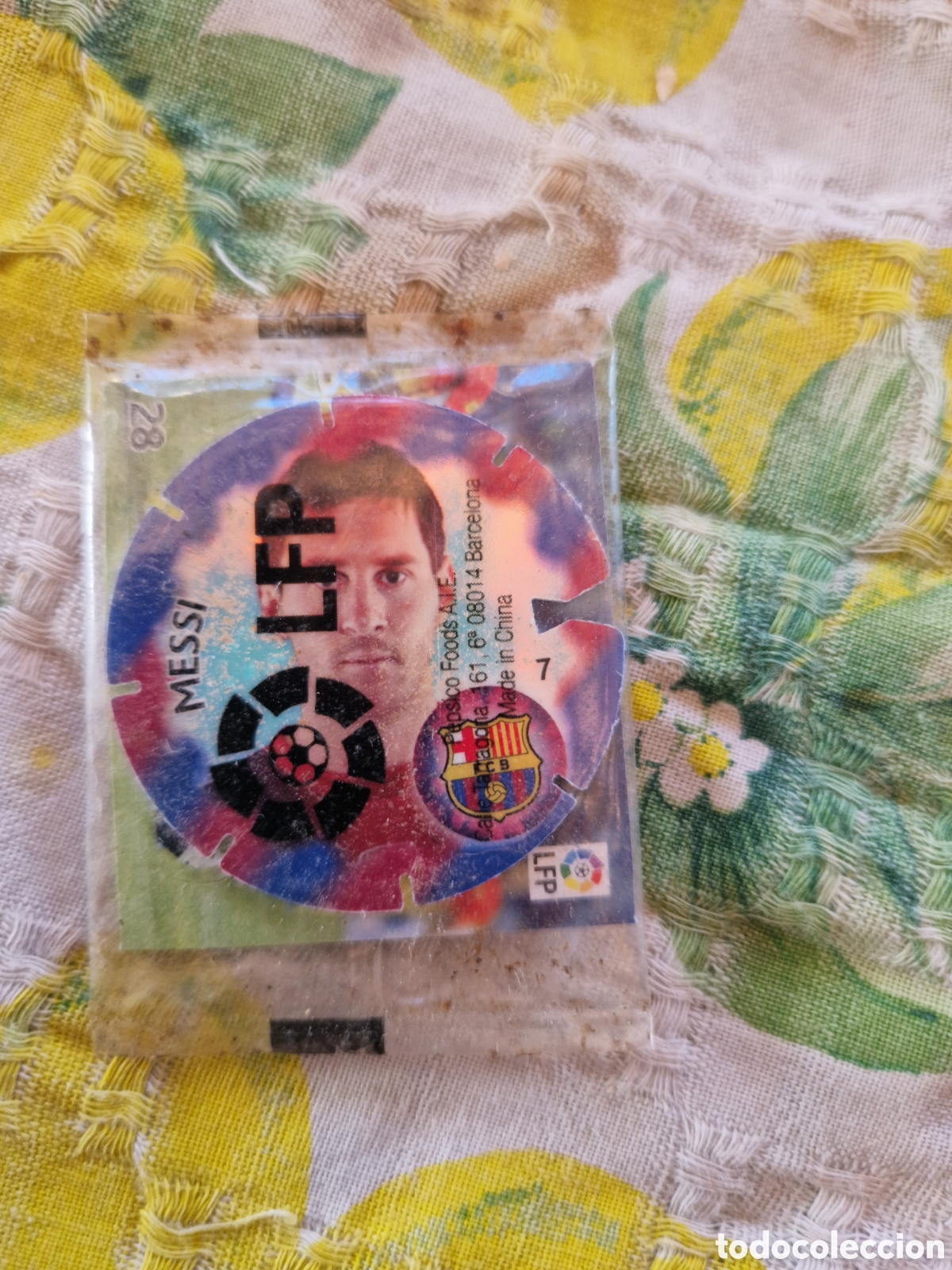 Cartes &agrave; collectionner de Football: Messi cromo Tazo Cheetos Matutano Messi nuevo completo 2013