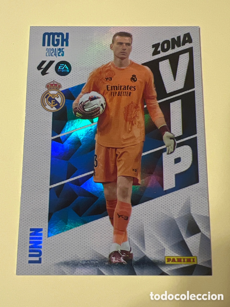 Figurine di Calcio: A350. MEGACRACKS MGK 2024 2025 24 25 N&ordm; 399 LUNIN ZONA VIP