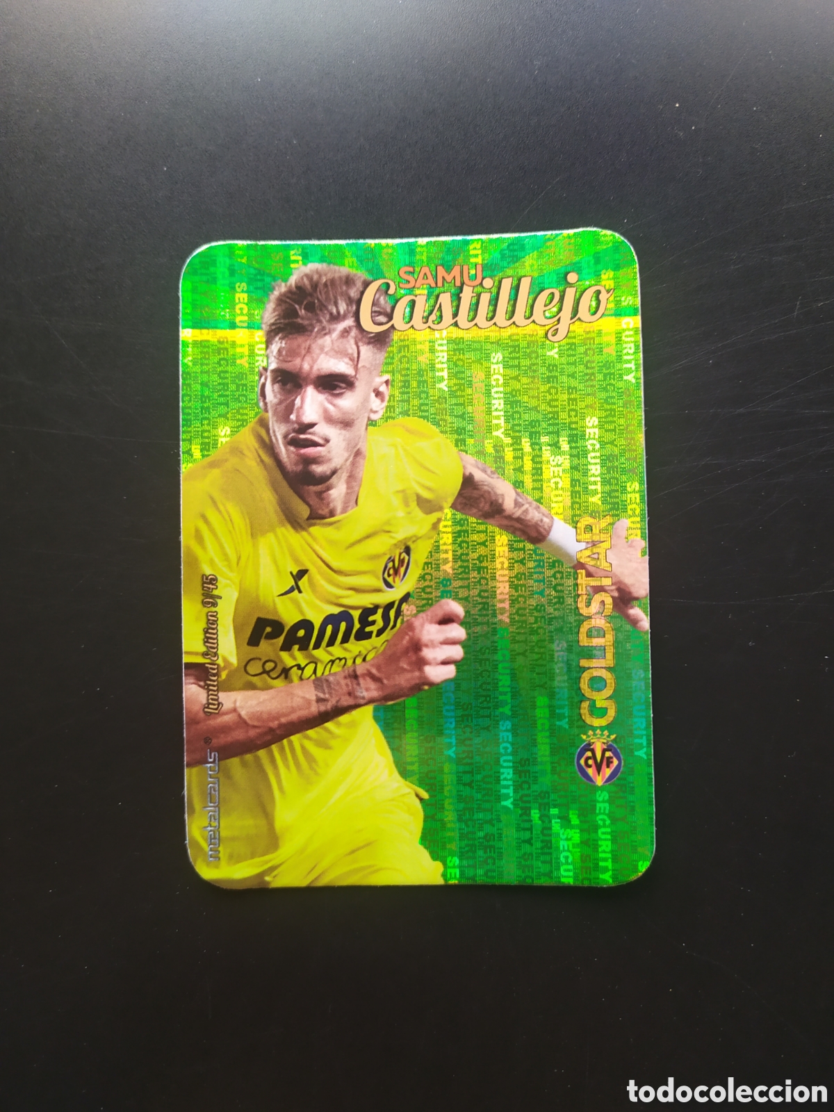 Football Stickers: Mundicromo fichas Liga 2015 2016 15 16 Castillejo goldstar security limited edition 9/45 Villarrea