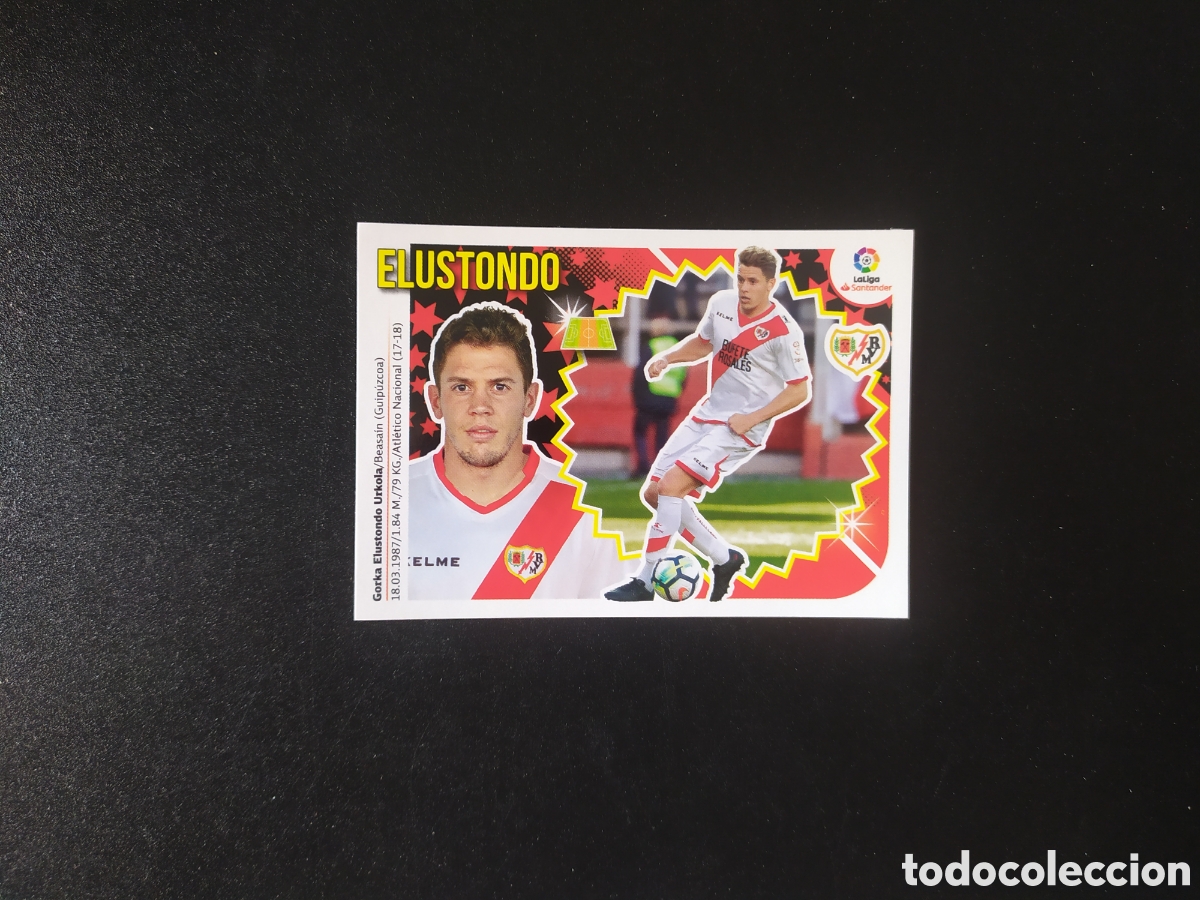 Cromos de Futebol: Liga este 2018 2019 18 19 panini Elustondo n&ordm; 8 Rayo Vallecano