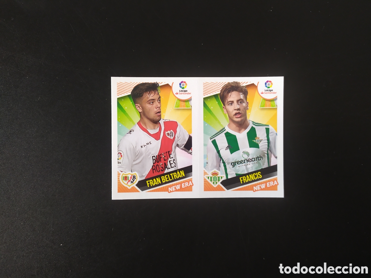 Cromos de Futebol: Liga este 2018 2019 18 19 panini Fran Beltr&aacute;n Francis new era n&deg; 6 Rayo Vallecano Real Betis