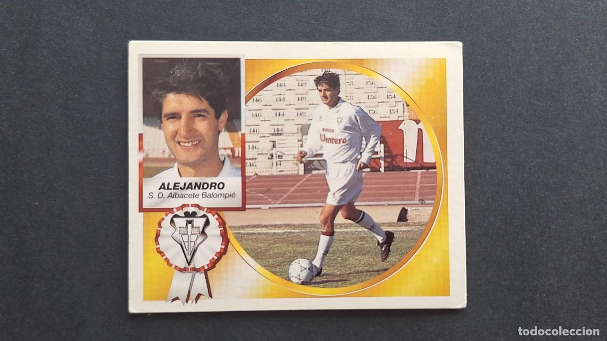 Figurine di Calcio: L2 ALEJANDRO ALBACETE BALOMPIE LIGA ESTE 1994/95 94 95 NUNCA PEGADO SIN PEGAR