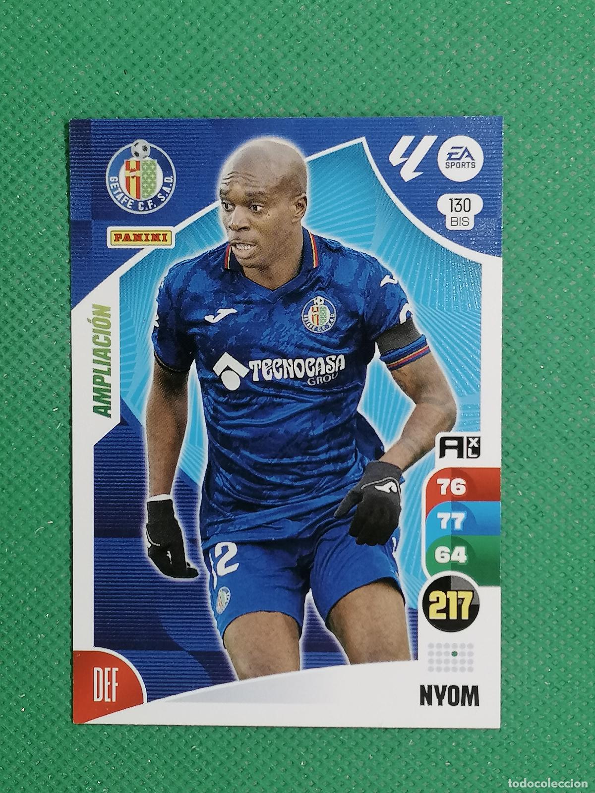 Fu&szlig;ball-Sticker: 130 BIS 130BIS NYOM GETAFE AMPLIACION ⚽ LIGA ADRENALYN XL 2024 2025 24 25 ⚽