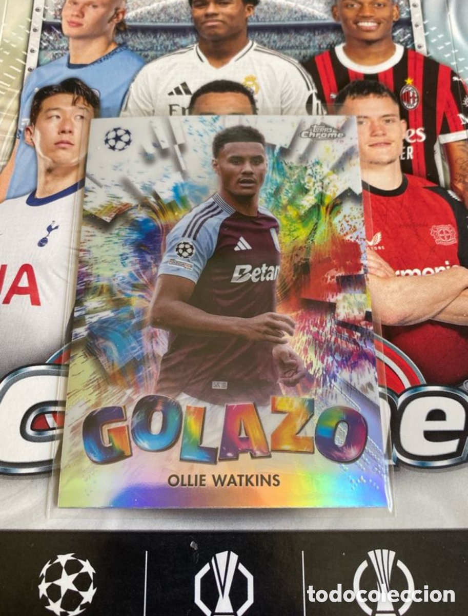 Cromos de f&uacute;tbol: Ollie Watkins topps chrome - Foto 1
