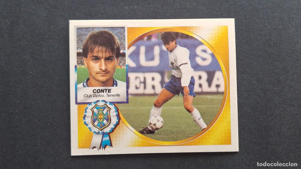 Football Stickers: L2 CONTE C. D. TENERIFE LIGA ESTE 1994/95 94 95 NUNCA PEGADO SIN PEGAR