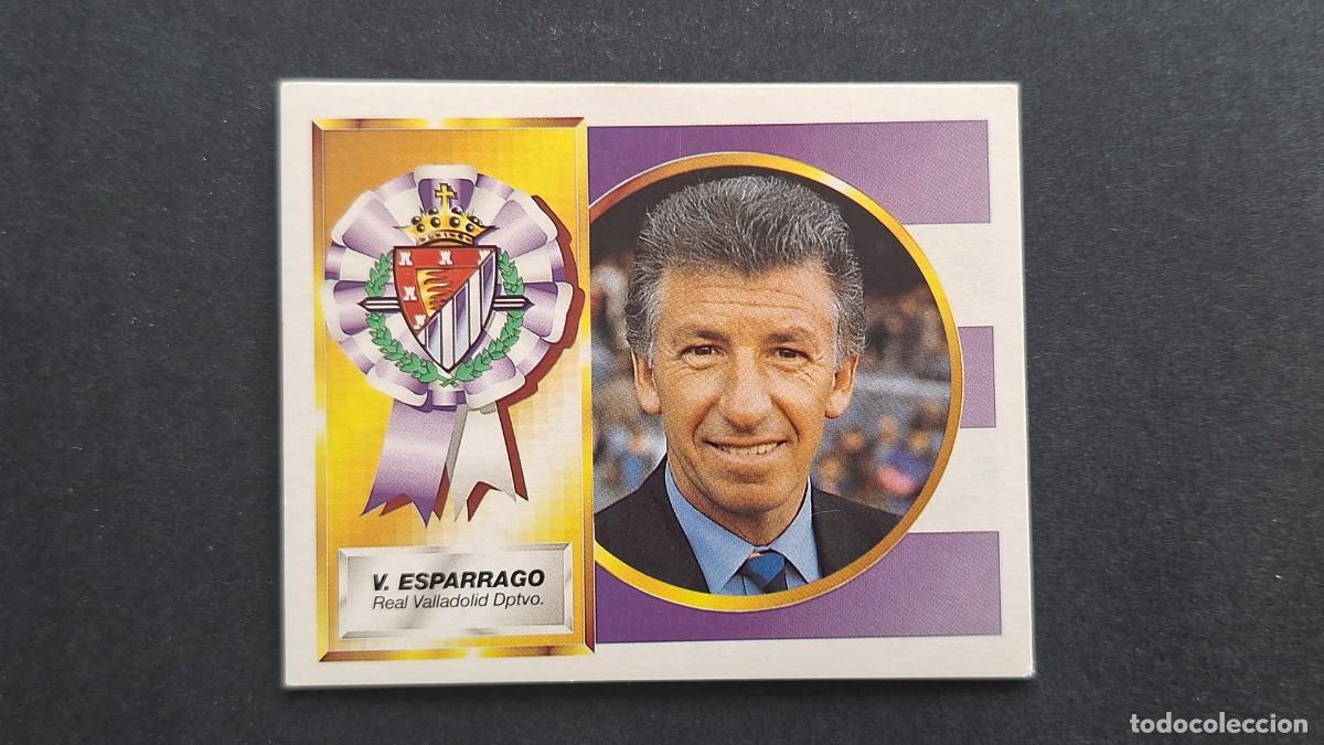 Football Stickers: L2 V. ESPARRAGO ENTRENADOR REAL VALLADOLID LIGA ESTE 1994/95 94 95 NUNCA PEGADO SIN PEGAR