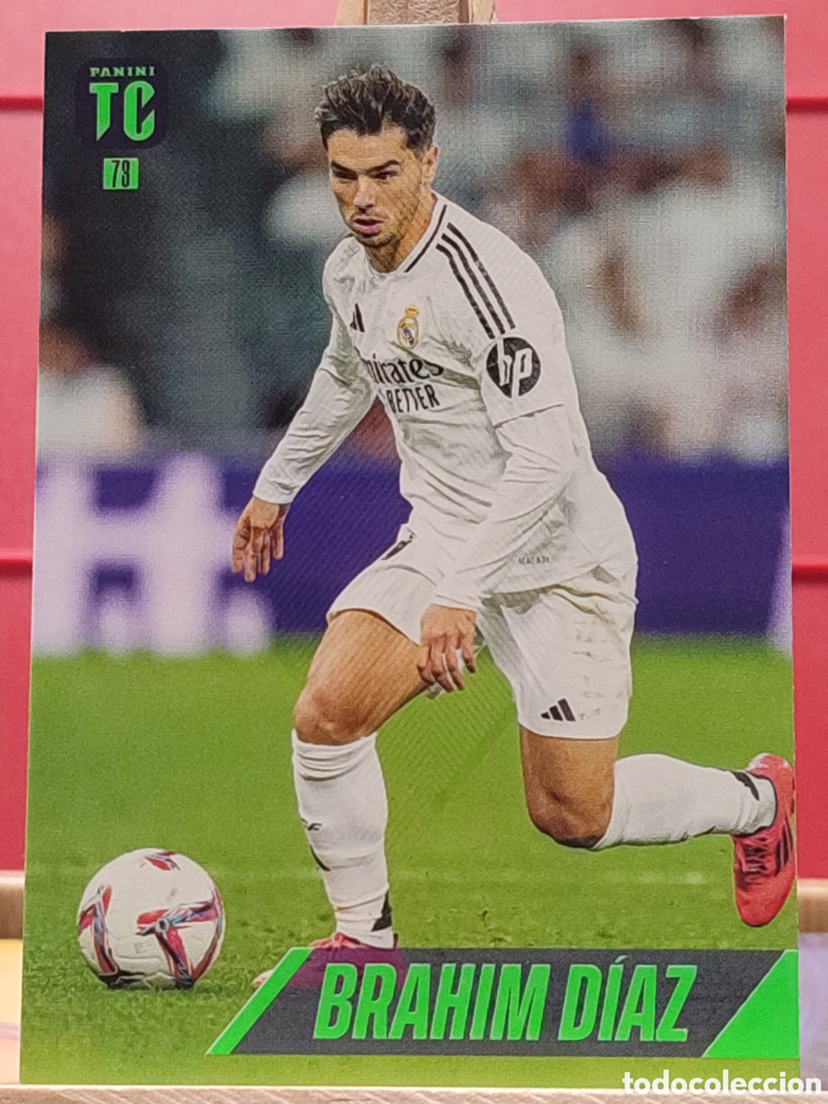 Cartes &agrave; collectionner de Football: 73 Brahim Diaz (Real Madrid C.F.) PANINI FIFA Top Class 2025