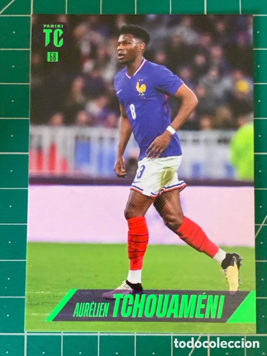 Cromos de F&uacute;tbol: 58 Aurelien Tchouameni (France) PANINI FIFA Top Class 2025