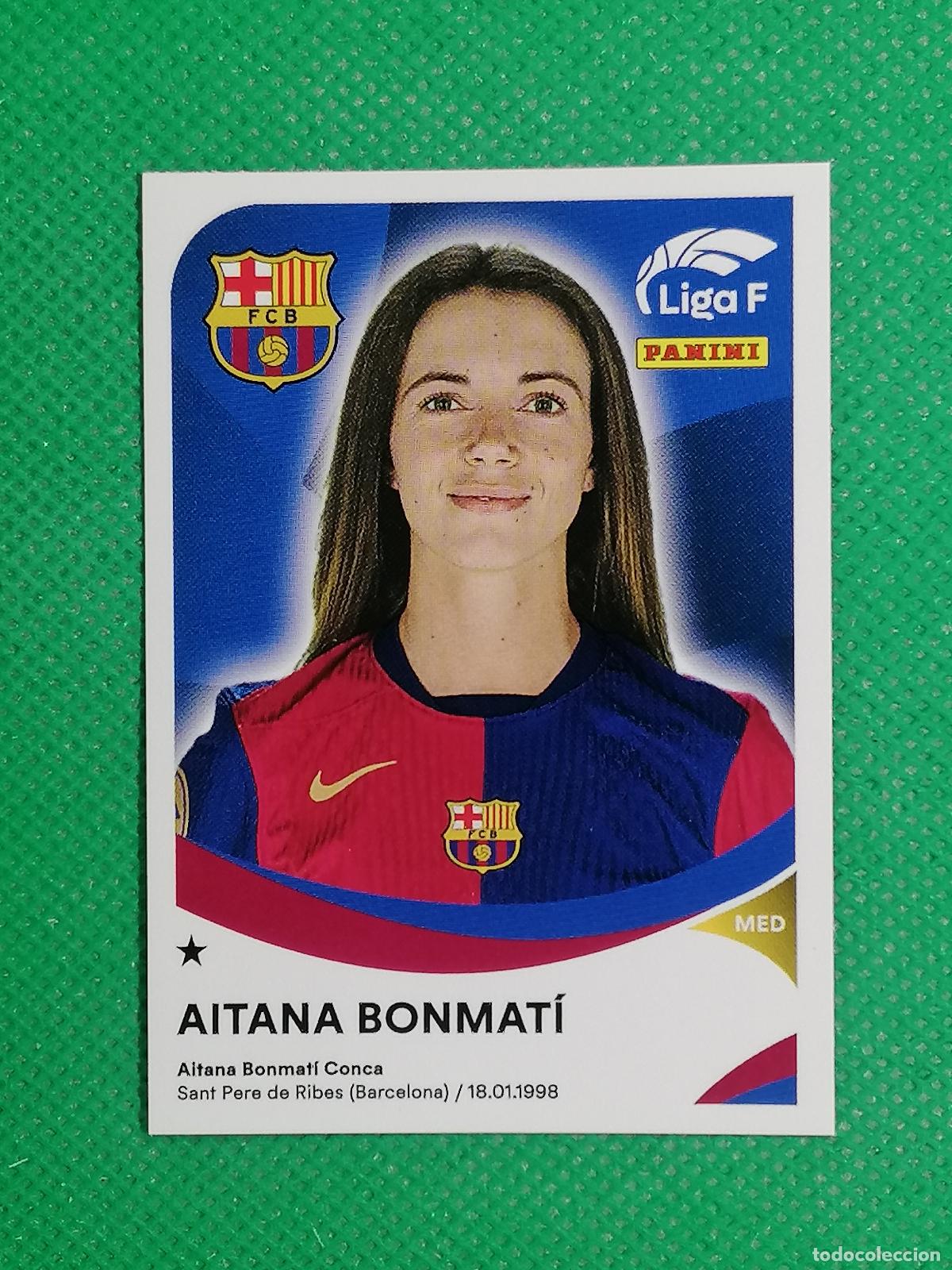 Fu&szlig;ball-Sticker: 54 AITANA BONMATI BARCELONA ⚽ PANINI LIGA F FEMENINA 2024 2025 24 25 ⚽