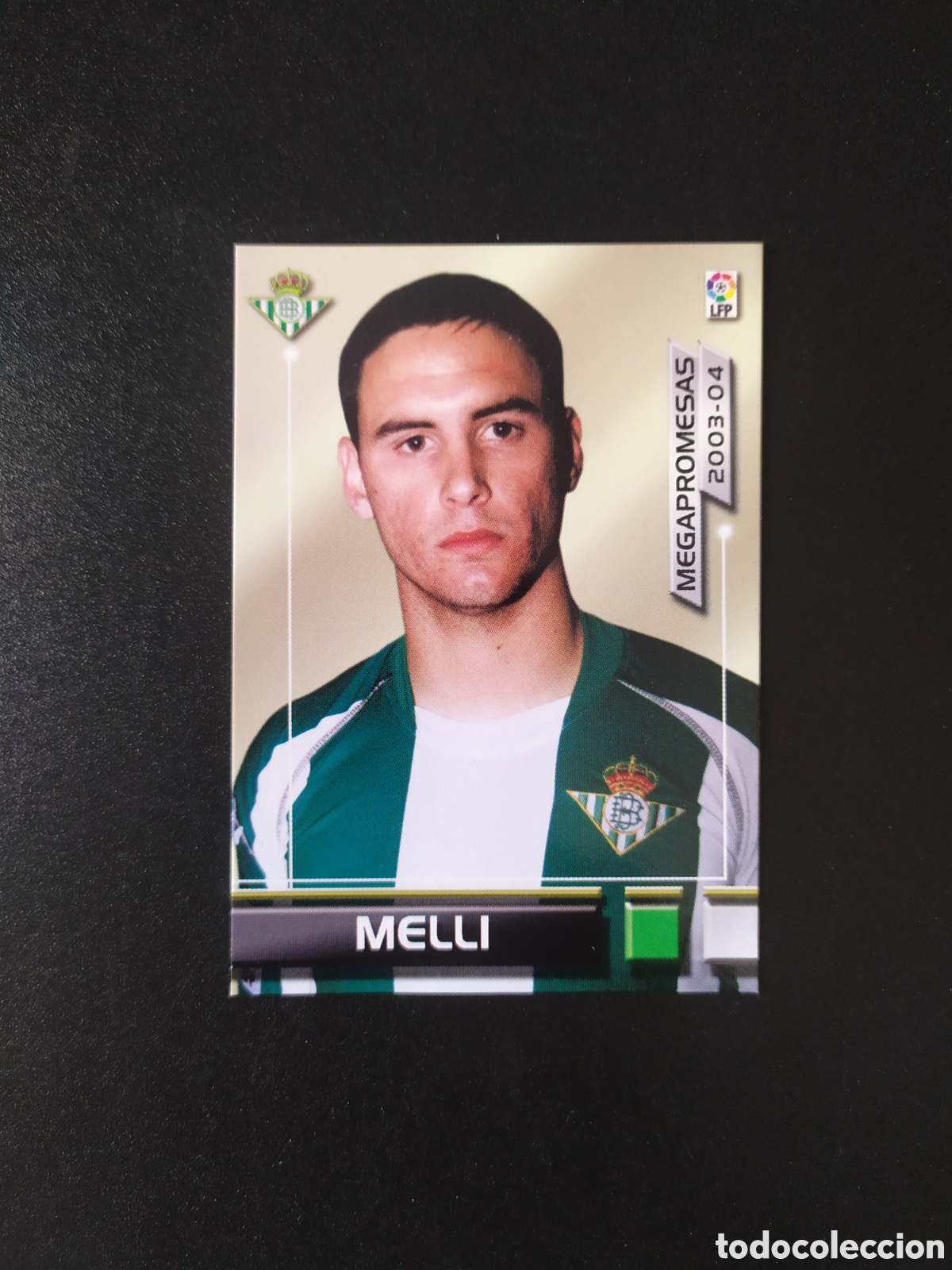 Fu&szlig;ball-Sticker: Megafichas 2003 2004 03 04 panini Melli promesas n&deg; 392 Real Betis megacracks