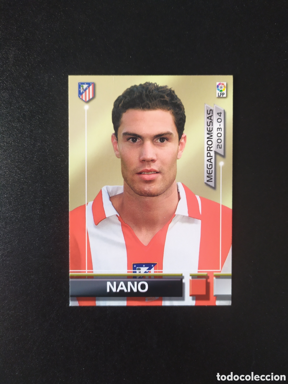 Fu&szlig;ball-Sticker: Megafichas 2003 2004 03 04 panini Nano n&deg; 397 bis promesas Atl&eacute;tico Madrid megacracks