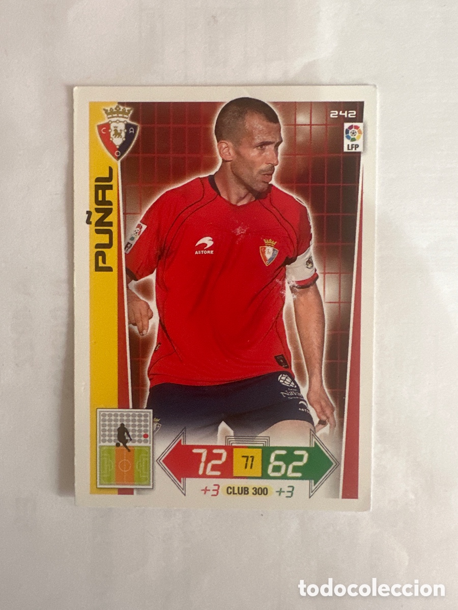 Fu&szlig;ball-Sticker: PU&Ntilde;AL 242 OSASUNA ADRENALYN LA LIGA 2012 2013 12 13