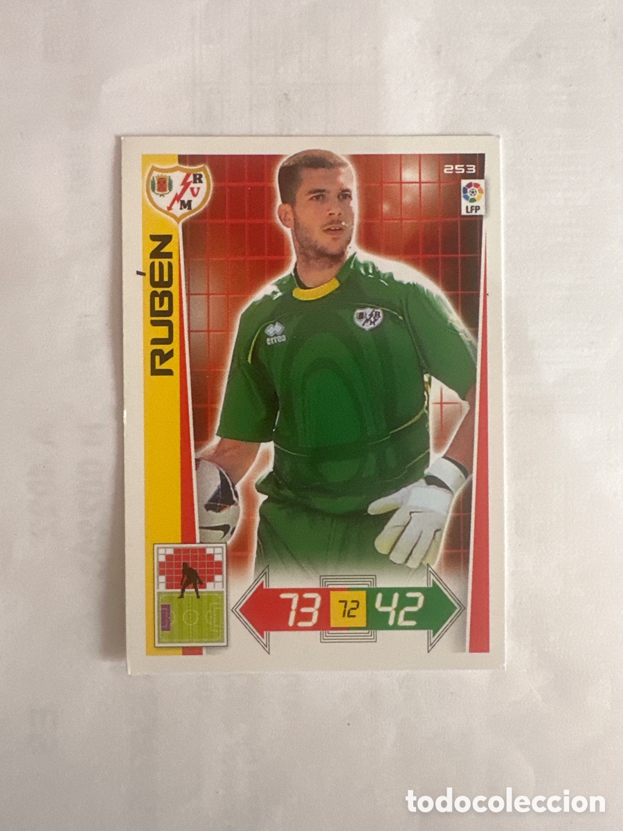 Fu&szlig;ball-Sticker: RUB&Eacute;N 253 RAYO VALLECANO ADRENALYN LA LIGA 2012 2013 12 13
