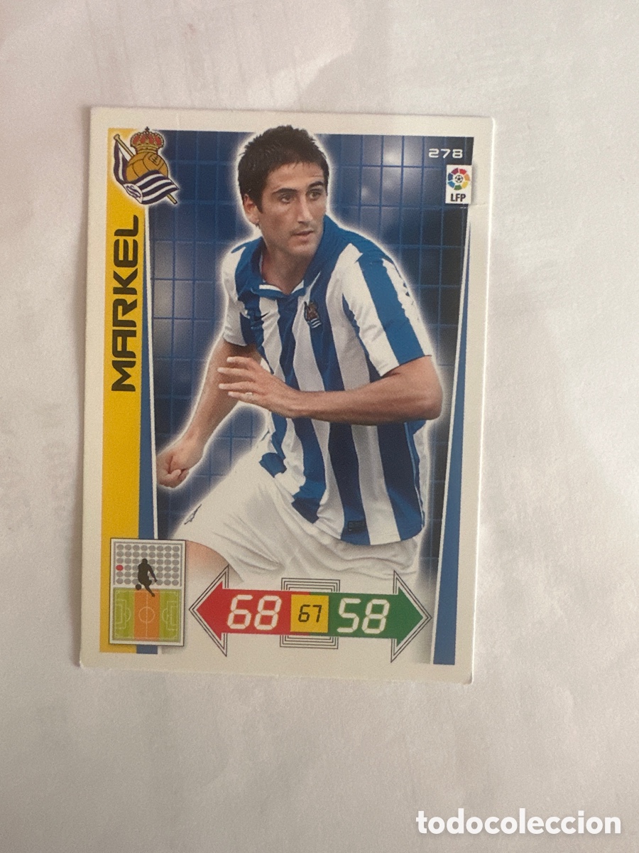 Fu&szlig;ball-Sticker: MARKEL 278 REAL SOCIEDAD ADRENALYN LA LIGA 2012 2013 12 13