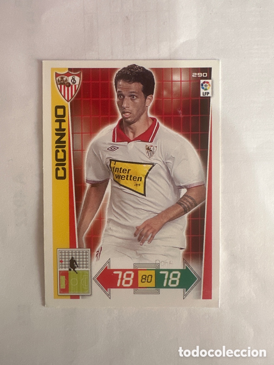 Fu&szlig;ball-Sticker: CICINHO 290 SEVILLA ADRENALYN LA LIGA 2012 2013 12 13