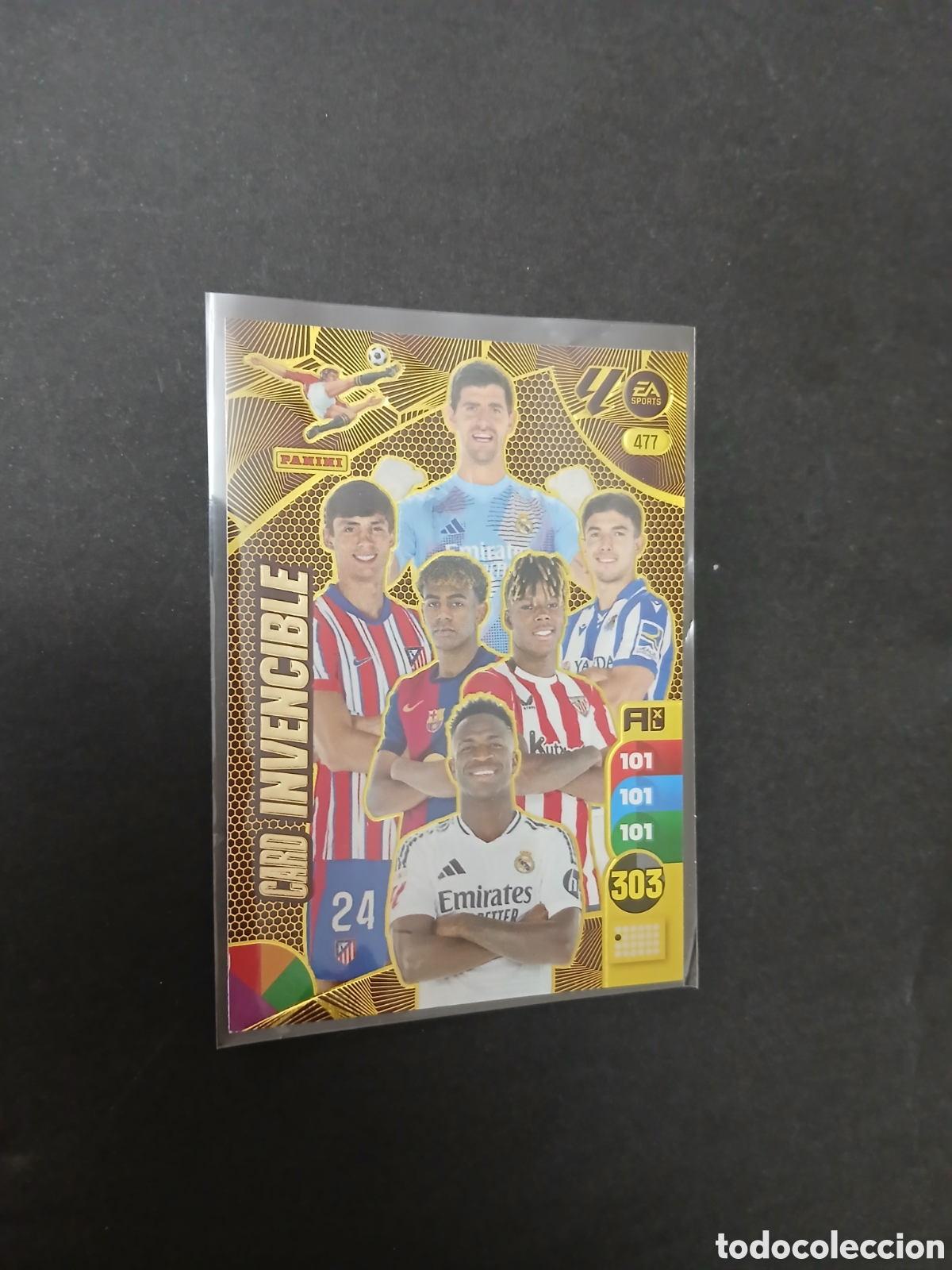 Cromos de F&uacute;tbol: CARD INVENCIBLE 477 BALON DE ORO ADRENALYN XL LIGA 2024/2025 24 25 PANINI