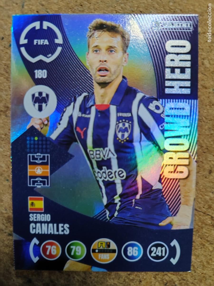 Fu&szlig;ball-Sticker: ADRENALYN XL FIFA COPA MUNDIAL CLUB 2025 CARD CROWD HERO CANALES MONTERREY # 180 PANINI