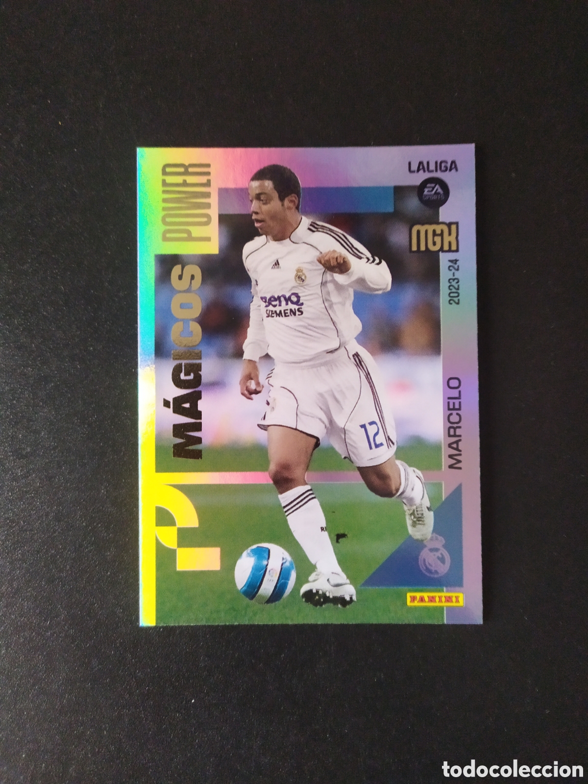 Cromos de Futebol: Megacracks 2023 2024 23 24 panini Marcelo m&aacute;gicos power n&deg; 438P 438 Real Madrid