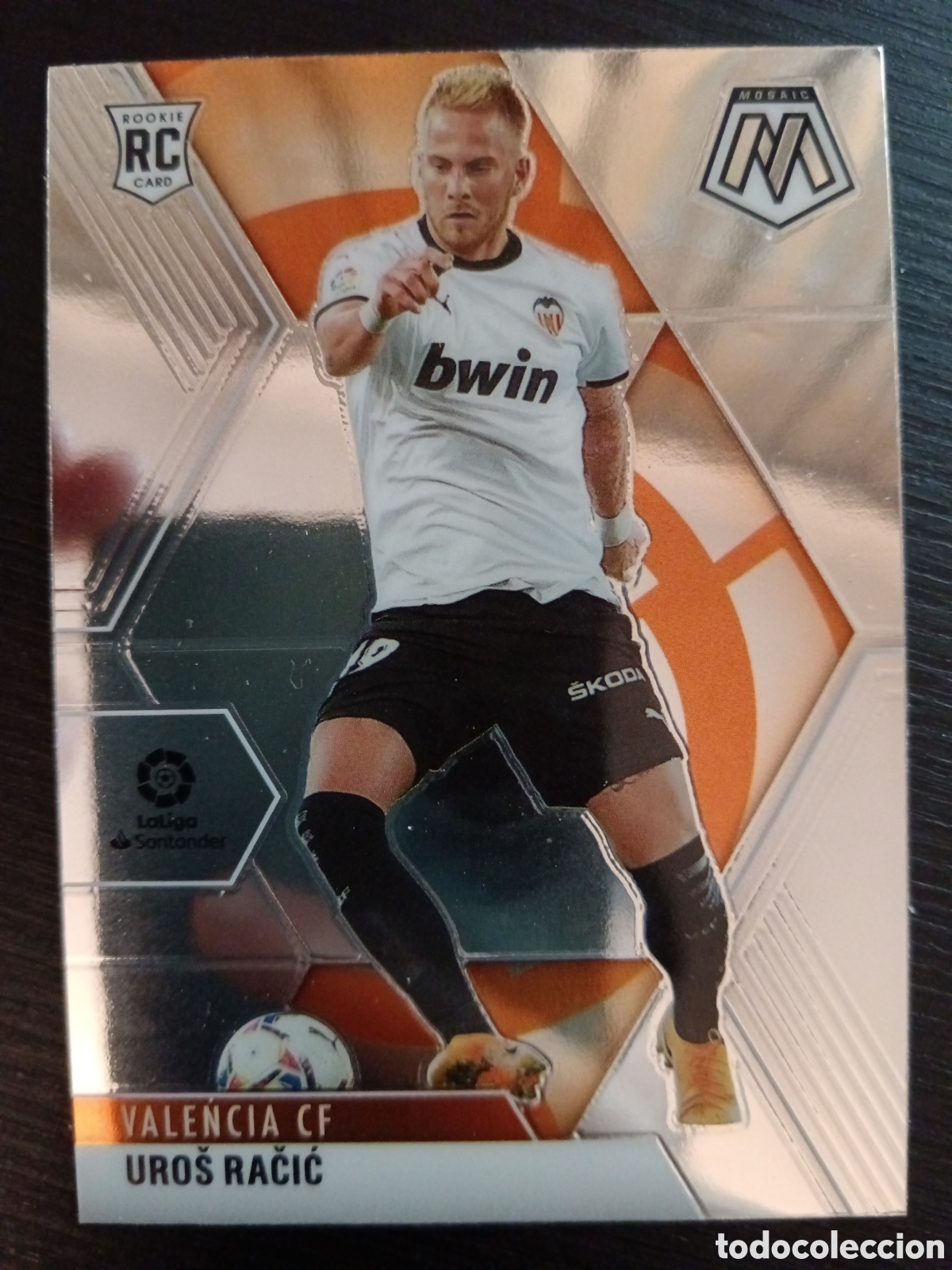 Cromos de Futebol: Uros Racic Valencia RC Mosaic La Liga 20-21 #73