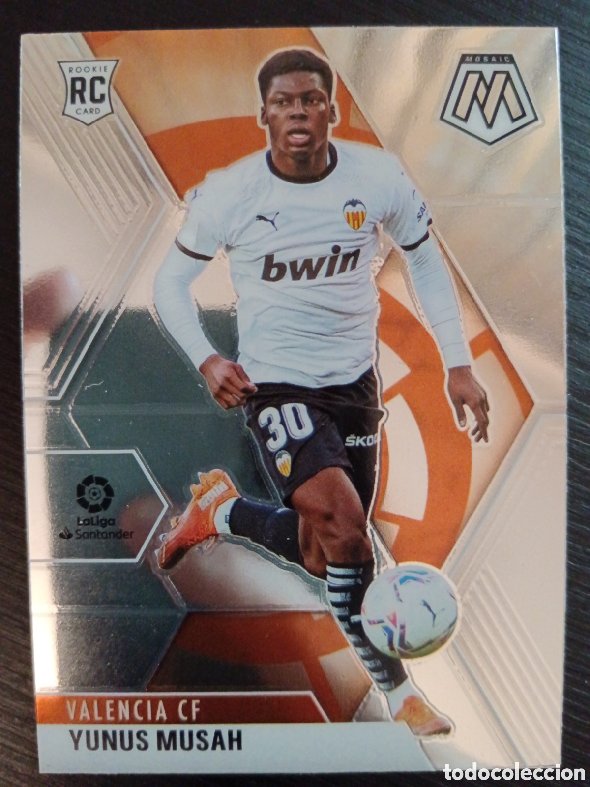 Cromos de Futebol: Yunus Musah Valencia RC Mosaic La Liga 20-21 #75