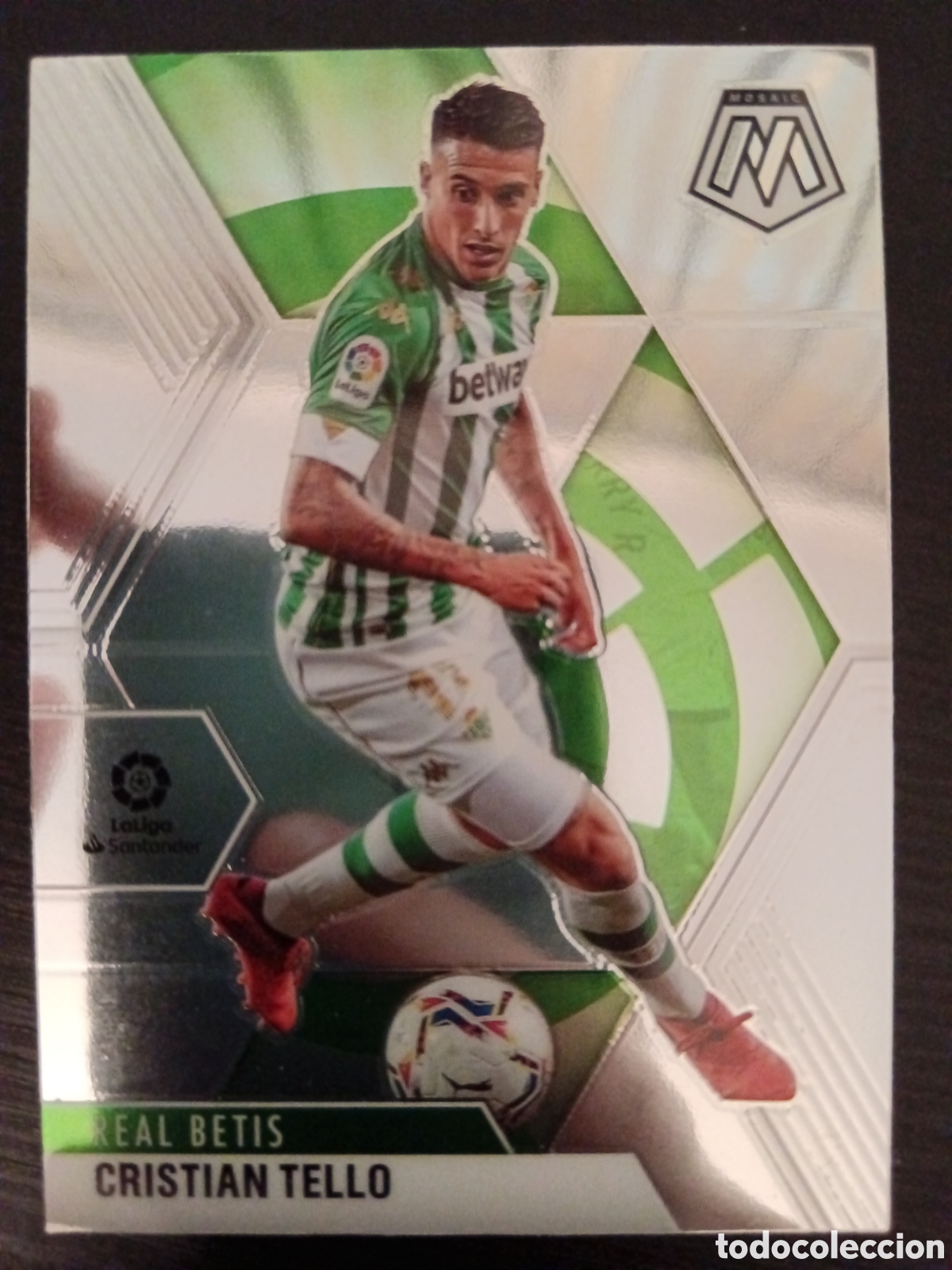 Cromos de Futebol: Cristian Tello Betis Mosaic La Liga 20-21 #7
