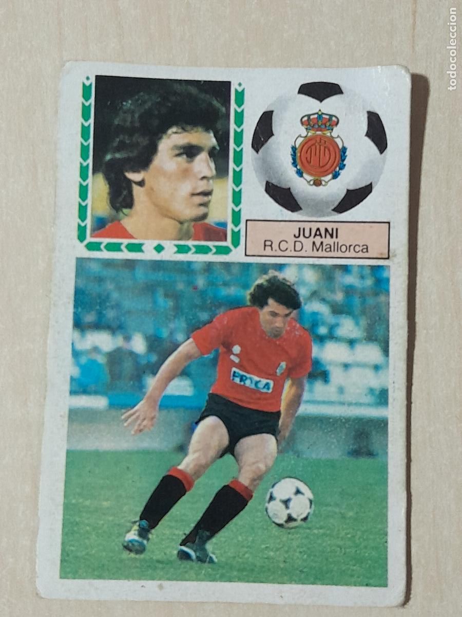 Cromos de Futebol: COMPLETA TU ALBUM ESTE 83 84 FICHAJE VERSION N&ordm; 25 JUANI - RECUPERADO -
