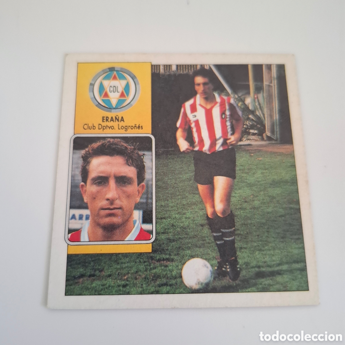 Figurine di Calcio: 1992 1993 92 93 ESTE NUNCA PEGADO CROMO DEPORTIVO LOGRO&Ntilde;ES FICHAJE 16 ERA&Ntilde;A