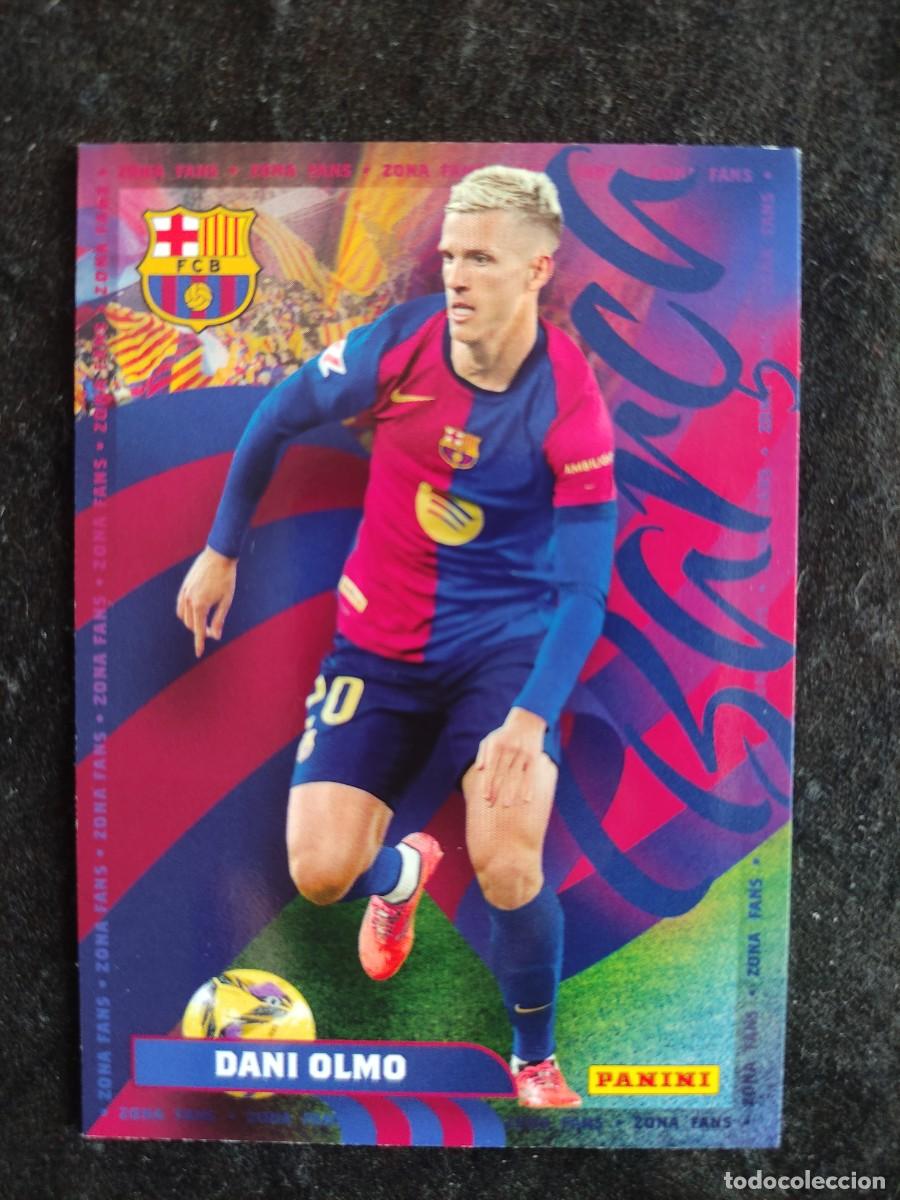 Fu&szlig;ball-Sticker: PANINI CLUB. FC. BARCELONA 2024/25. #42. DANI OLMO &rdquo;ZONA FANS&rdquo;