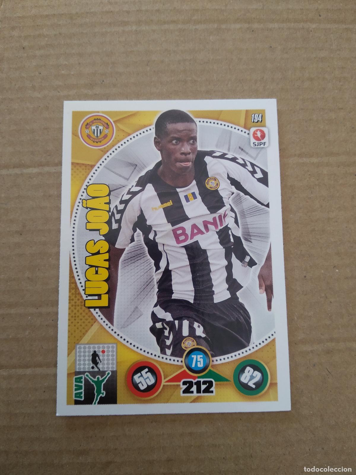 Fu&szlig;ball-Sticker: 194 LUCAS JOAO NACIONAL CROMO FUTBOL PANINI LIGA PORTUGAL 14-15 FUTEBOL ADRENALYN 2014-2015