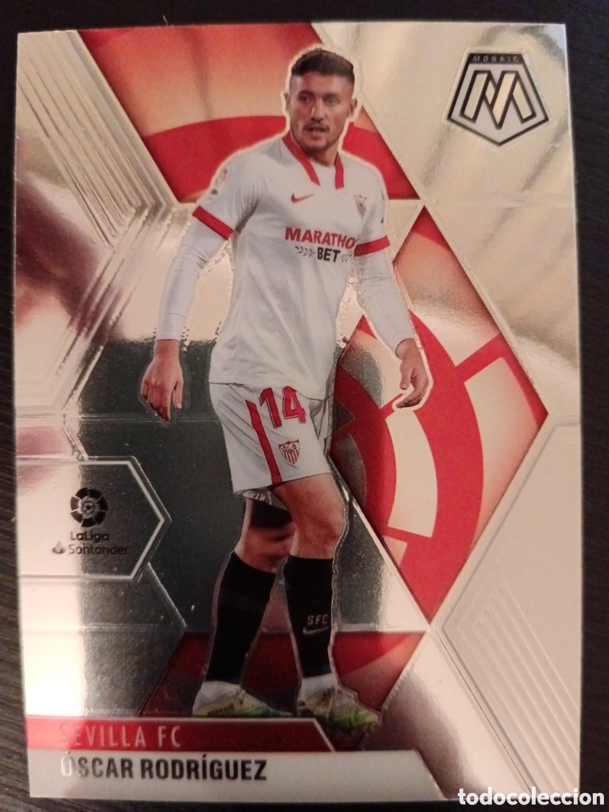 Cromos de Futebol: &Oacute;scar Rodr&iacute;guez Sevilla Mosaic La Liga 20-21 #11