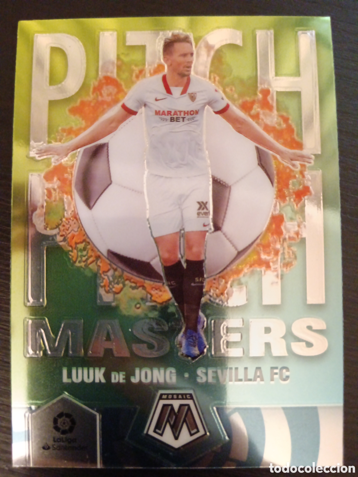 Cromos de Futebol: Luuk de Jong Sevilla Pitch Masters Mosaic La Liga 20-21 #3