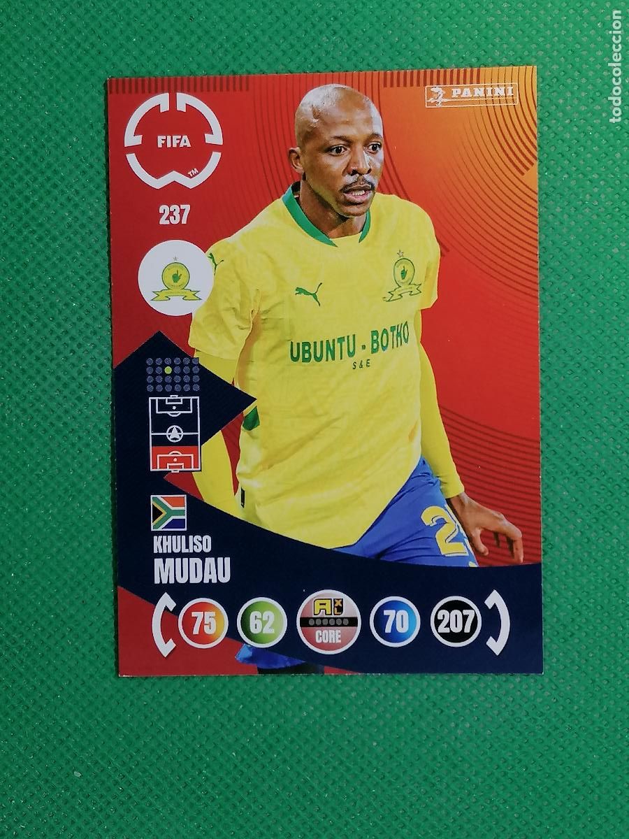 Cromos de F&uacute;tbol: 237 KHULISO MUDAU MAMELODI CORE ⚽ PANINI ADRENALYN CLUB WORLD CUP 2025 25 ⚽