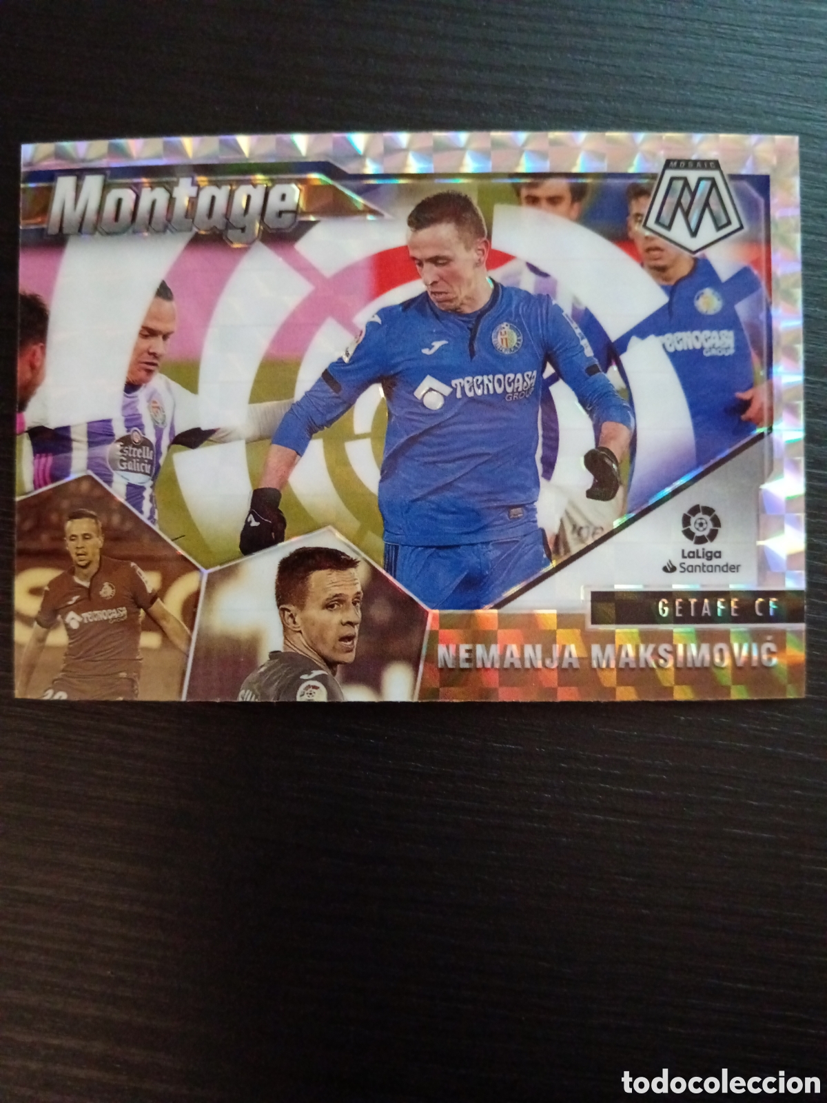 Figurine di Calcio: Nemanja Maksimovic Getafe Montage Silver Prizm Mosaic La Liga 20-21 #13