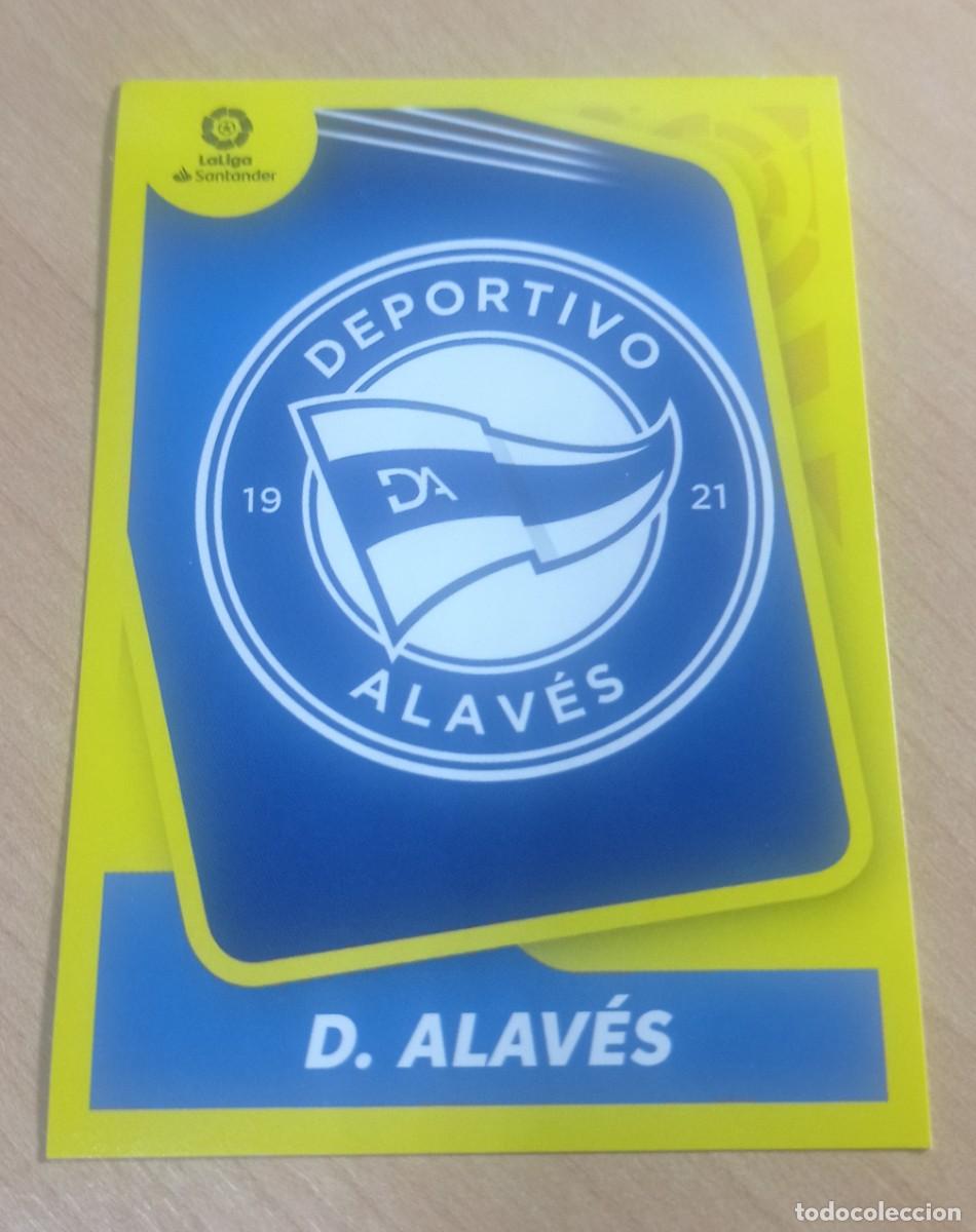 Figurine di Calcio: 1 ESCUDO DEL ALAV&Eacute;S 2021 2022 ESTE 21 22 PANINI NUEVO SIN PEGAR