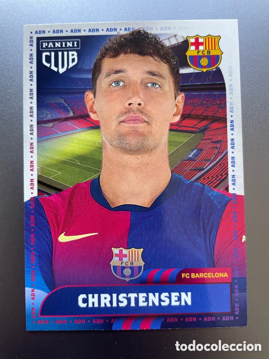 Cromos de f&uacute;tbol: Christensen 14 ADN Panini Club FC Barcelona 2024-25