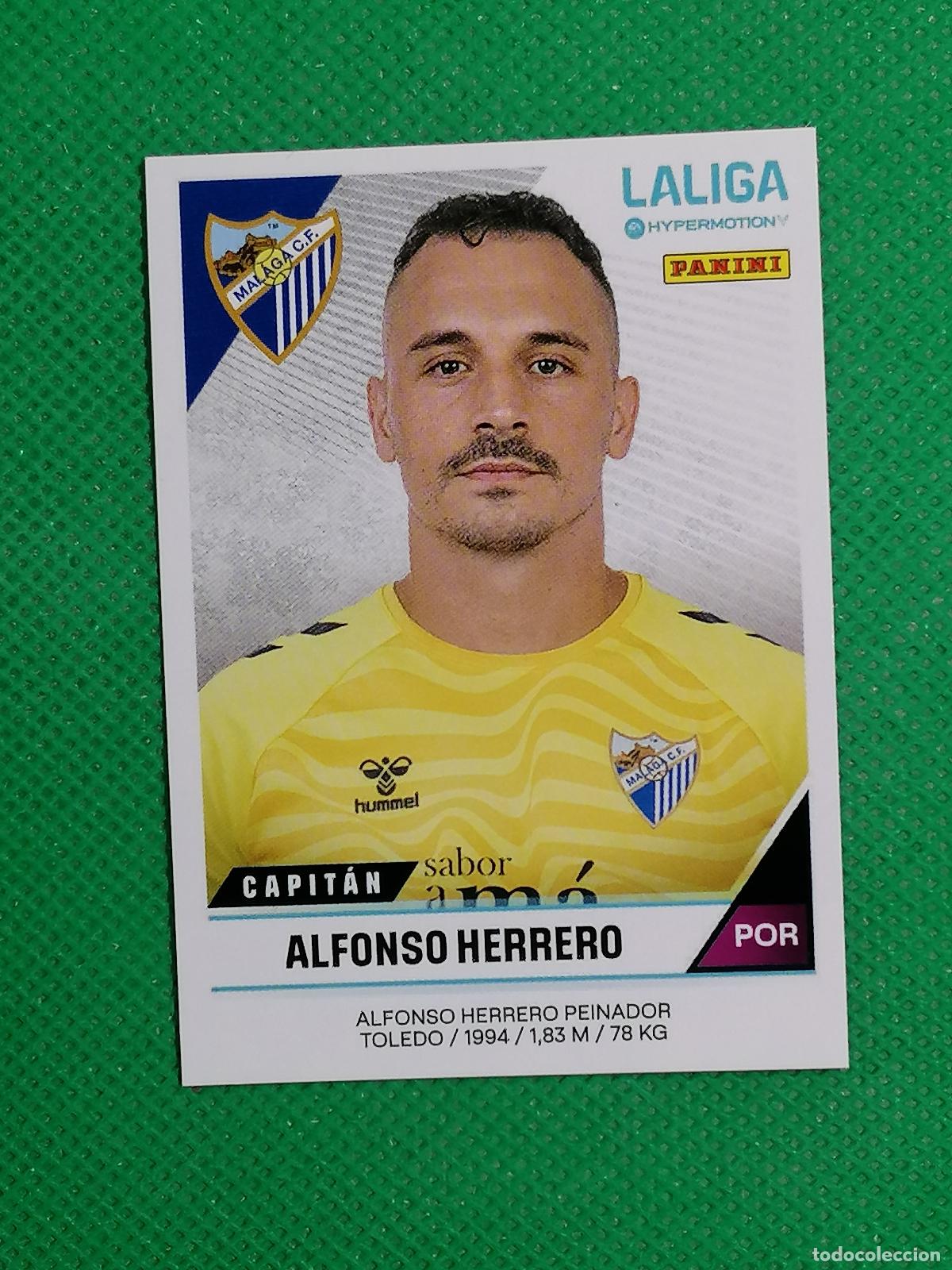 Fu&szlig;ball-Sticker: 289 ALFONSO HERRERO MALAGA ⚽ PANINI LIGA HYPERMOTION 24 25 2024 2025 ⚽