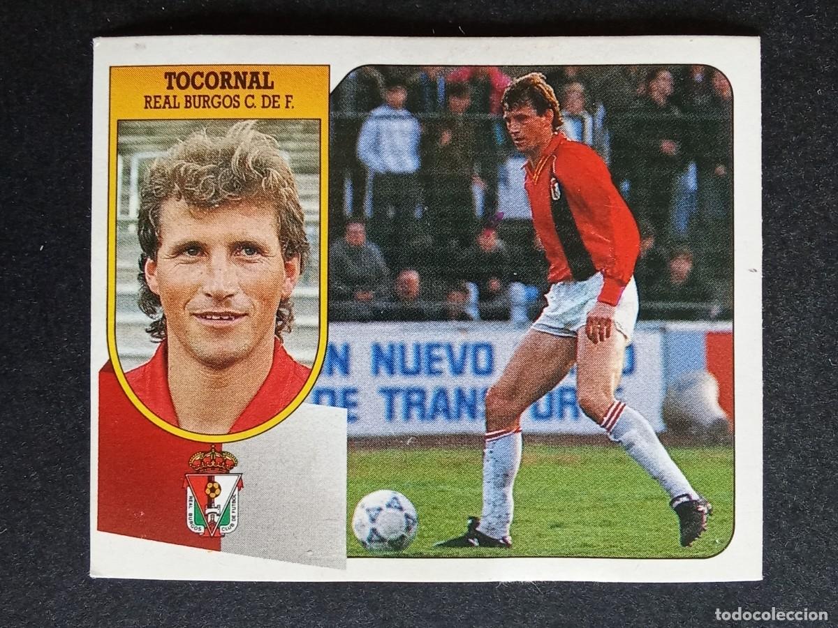 Cromos de F&uacute;tbol: LIGA ESTE 1991 1992 91 92 EDICIONES ESTE TOCORNAL BURGOS CARTON DESPEGADO